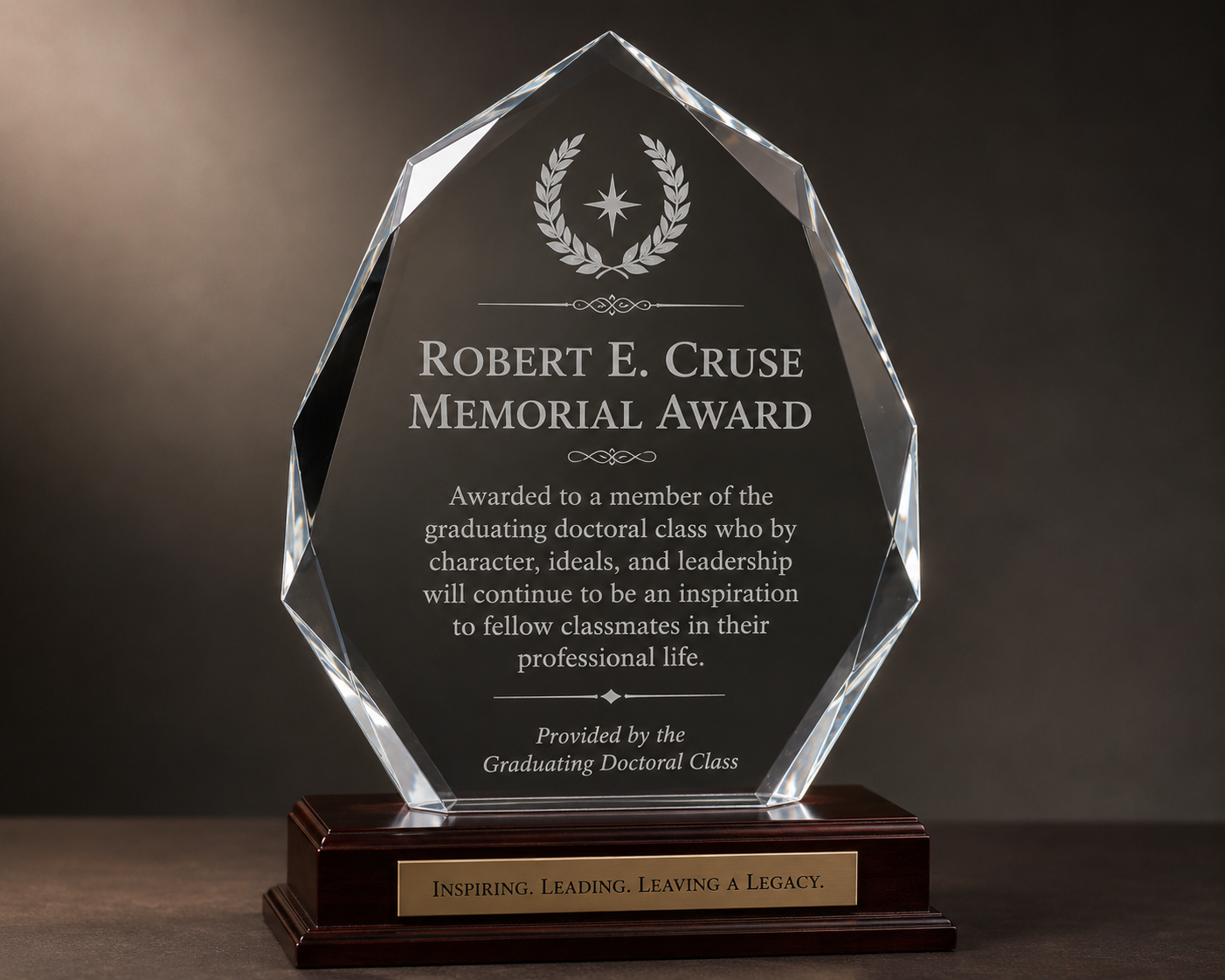 Robert E. Cruse Memorial Award